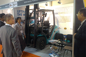 Baoli forklift has success at the Grand Big5 in Dubai